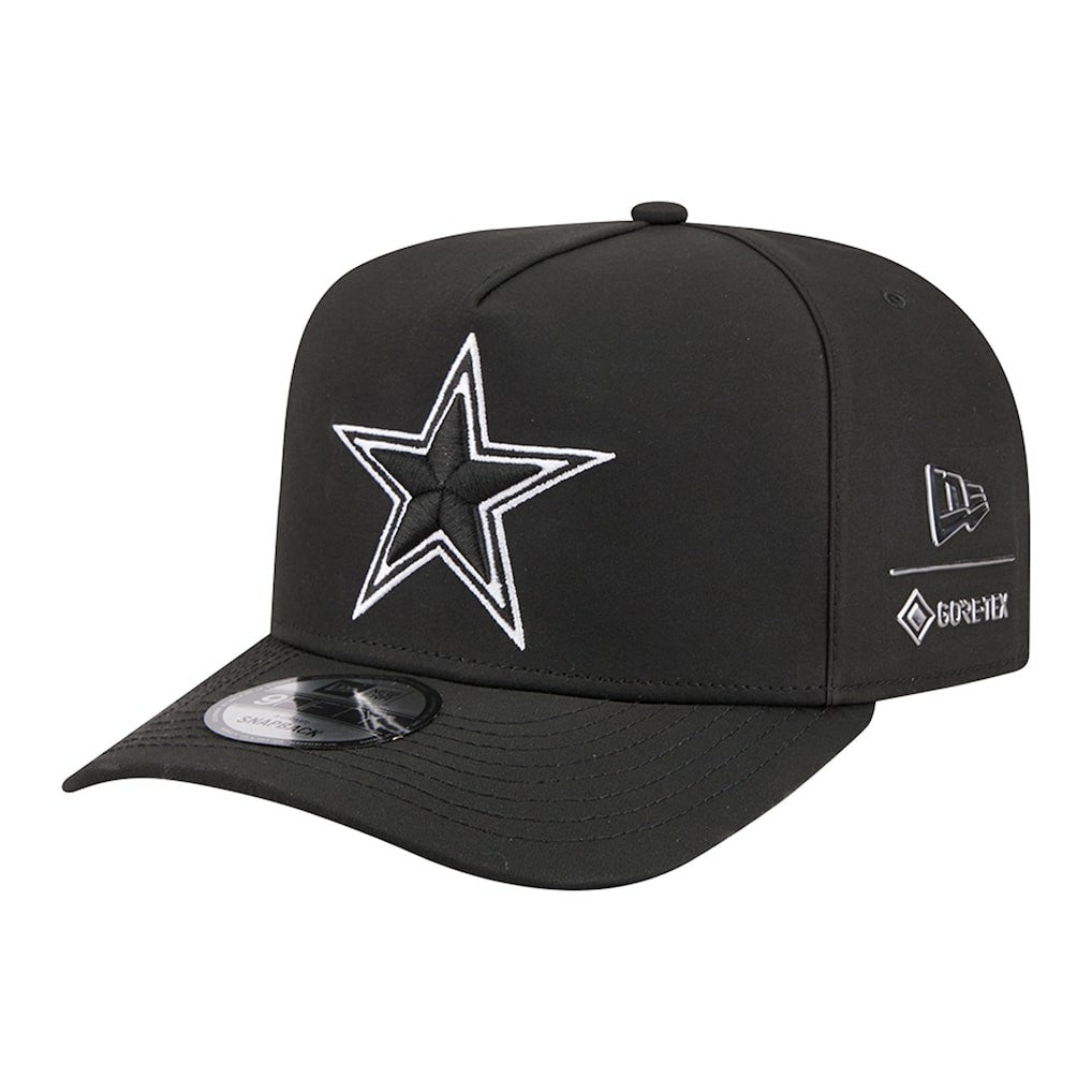 Dallas Cowboys New Era Gore-Tex A-Frame 9FIFTY Snapback Hat Black | NFL