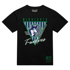 Minnesota Timberwolves Worldwide Collection Tri-Logo T-Shirt Black - NBA