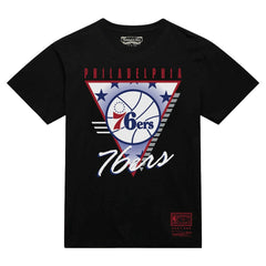 Philadelphia 76ers Worldwide Collection Tri-Logo T-Shirt Black - NBA