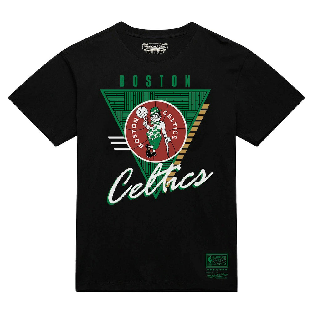 Boston Celtics Worldwide Collection Tri-Logo T-Shirt Black - NBA