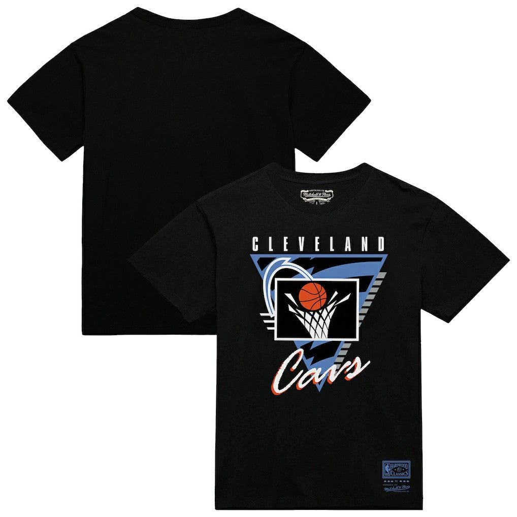 Cleveland Cavaliers Worldwide Collection Tri-Logo T-Shirt Black - NBA
