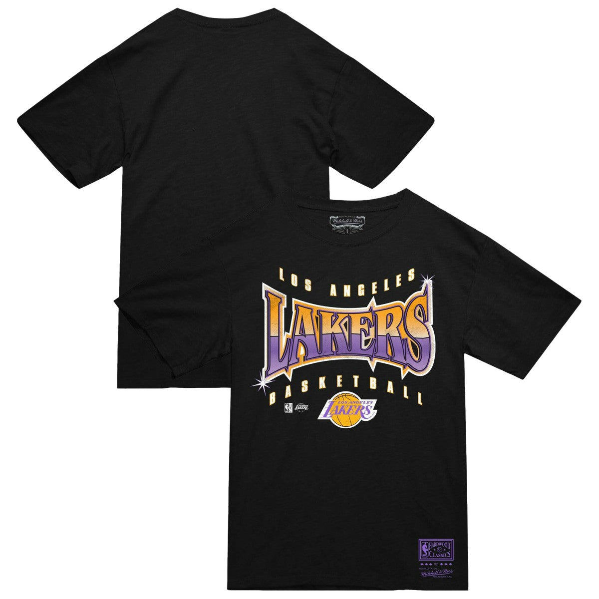 Los Angeles Lakers Worldwide Collection Glow Up T-Shirt Black - NBA