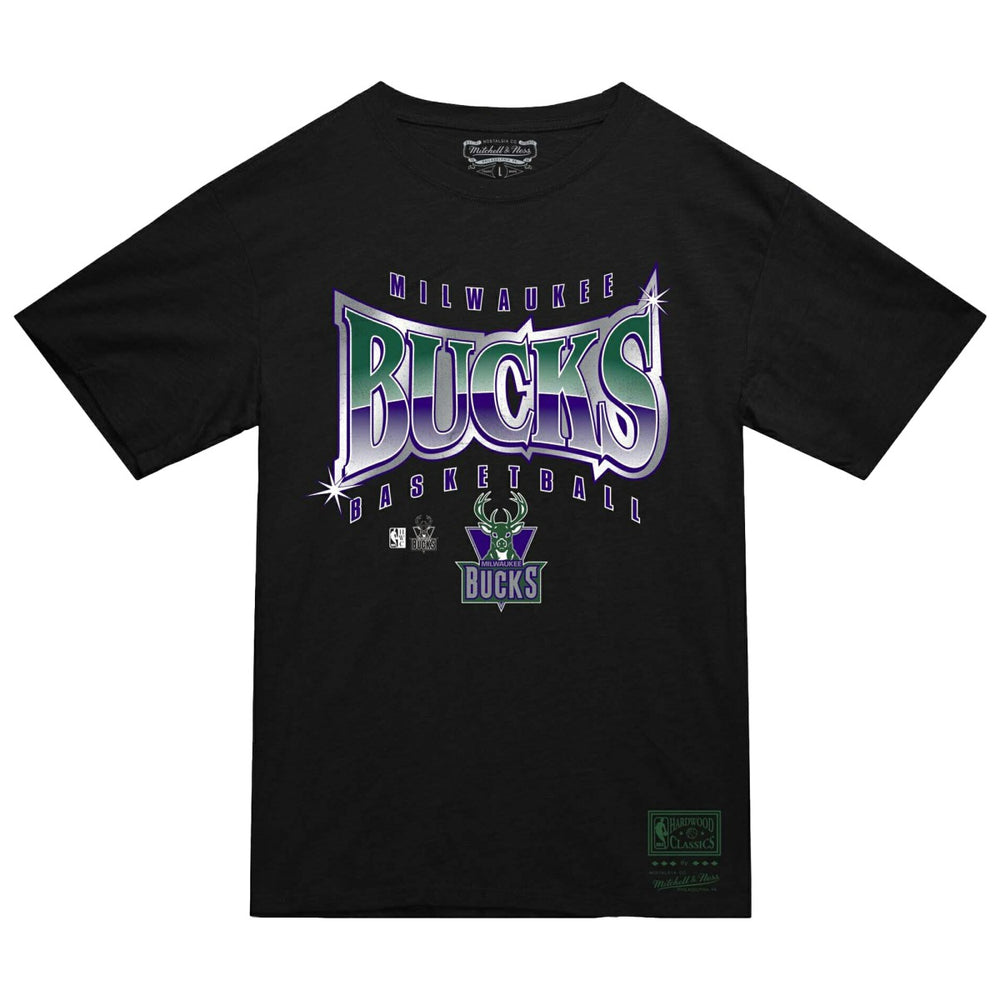 Milwaukee Bucks Worldwide Collection Glow Up T-Shirt Black - NBA