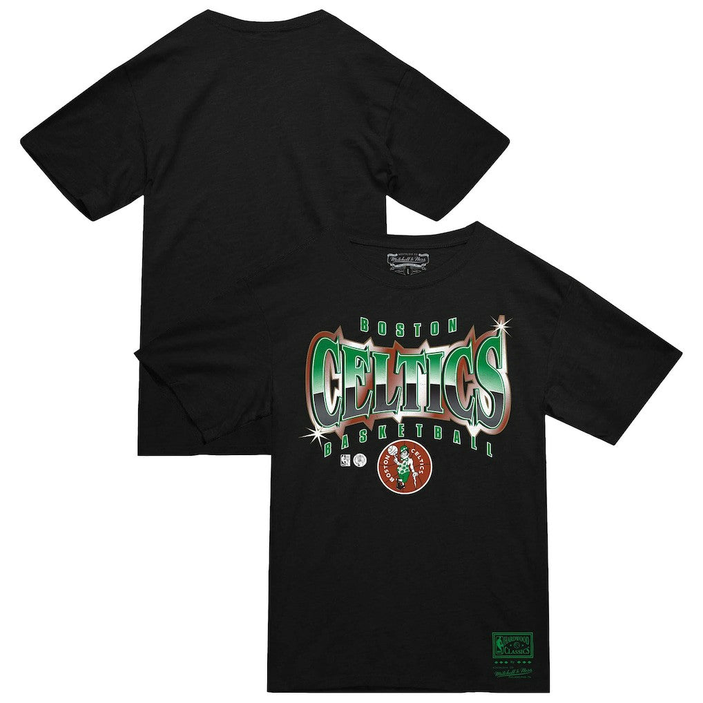 Boston Celtics Worldwide Collection Glow Up T-Shirt Black - NBA