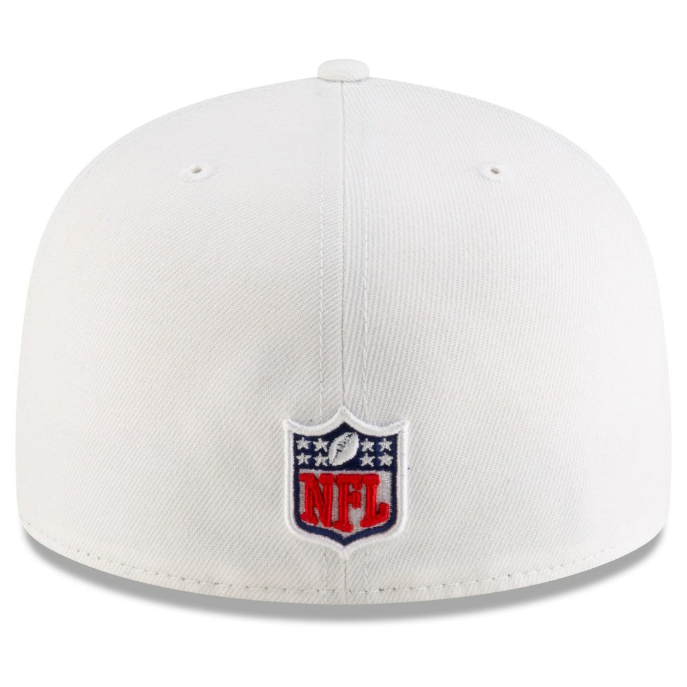 Buffalo Bills New Era 2025 Rivalries Collection Sideline Rope 59FIFTY Fitted Hat White | NFL