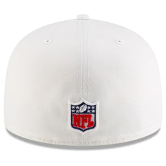 Buffalo Bills New Era 2025 Rivalries Collection Sideline Rope 59FIFTY Fitted Hat White | NFL