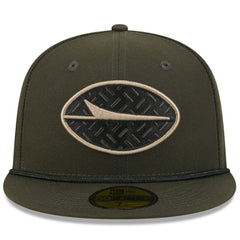 New York Jets New Era 2025 Rivalries Collection Sideline Rope 59FIFTY Fitted Hat Gotham Green | NFL