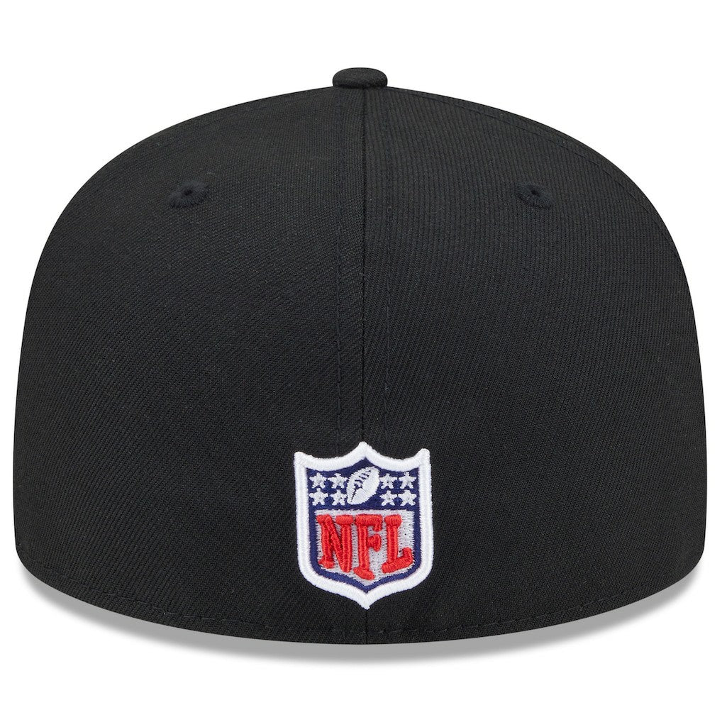 San Francisco 49ers New Era 2025 Rivalries Collection Sideline Rope 59FIFTY Fitted Hat Black | NFL