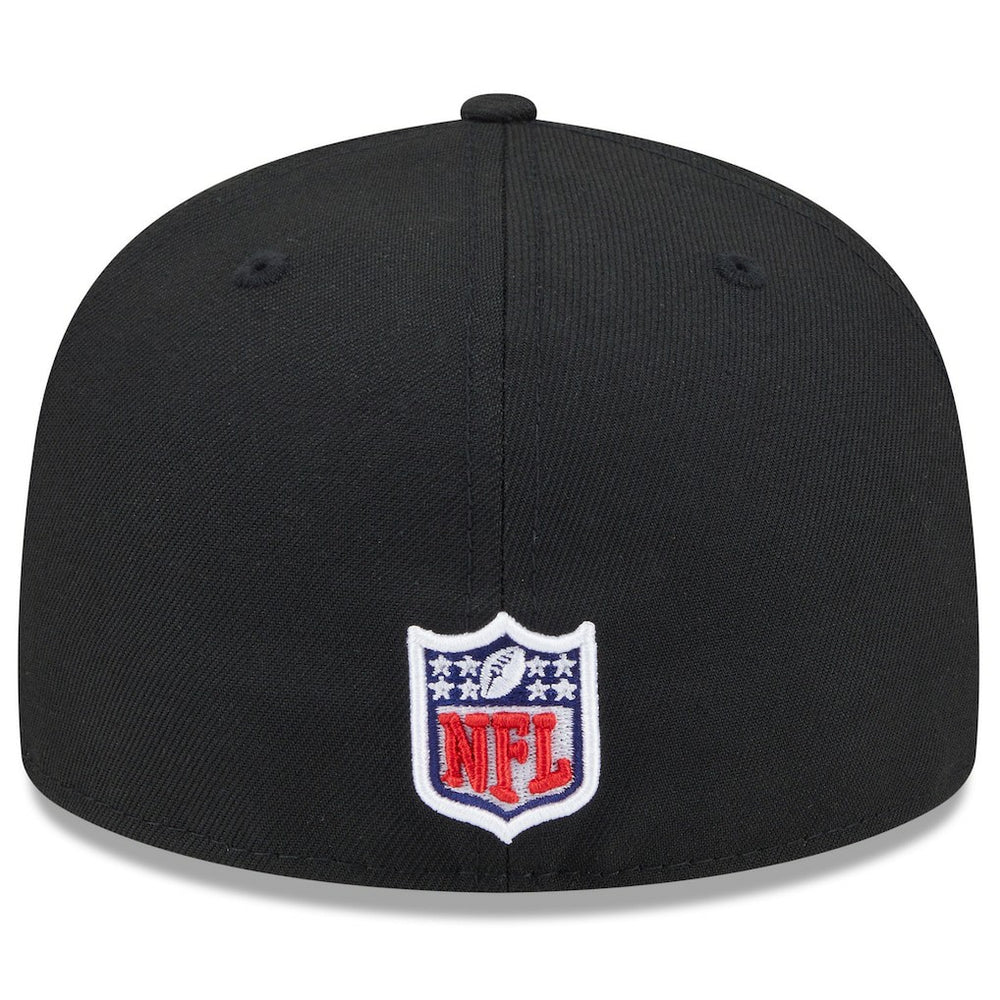 San Francisco 49ers New Era 2025 Rivalries Collection Sideline Rope 59FIFTY Fitted Hat Black | NFL