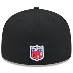 San Francisco 49ers New Era 2025 Rivalries Collection Sideline Rope 59FIFTY Fitted Hat Black | NFL