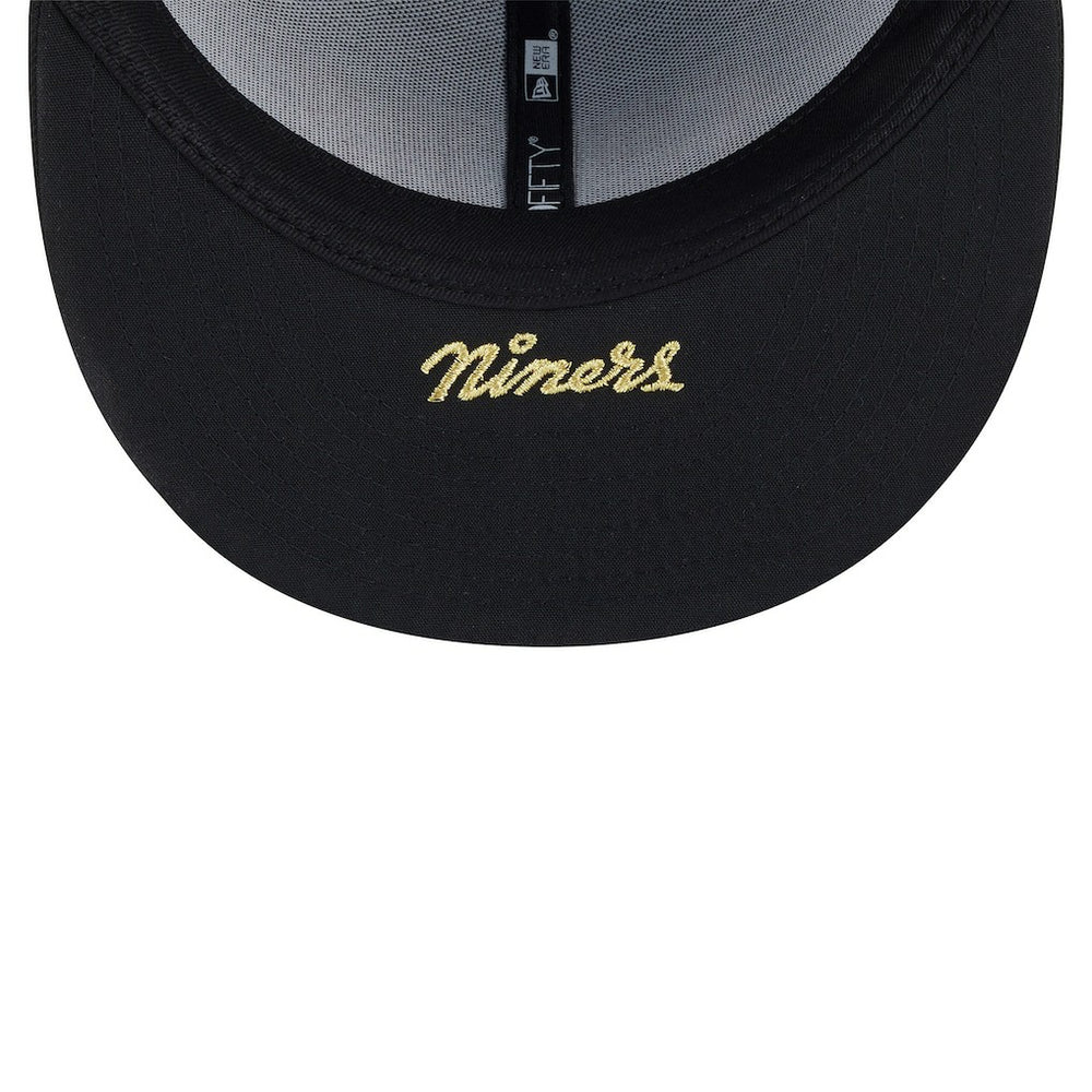 San Francisco 49ers New Era 2025 Rivalries Collection Sideline Rope 59FIFTY Fitted Hat Black | NFL