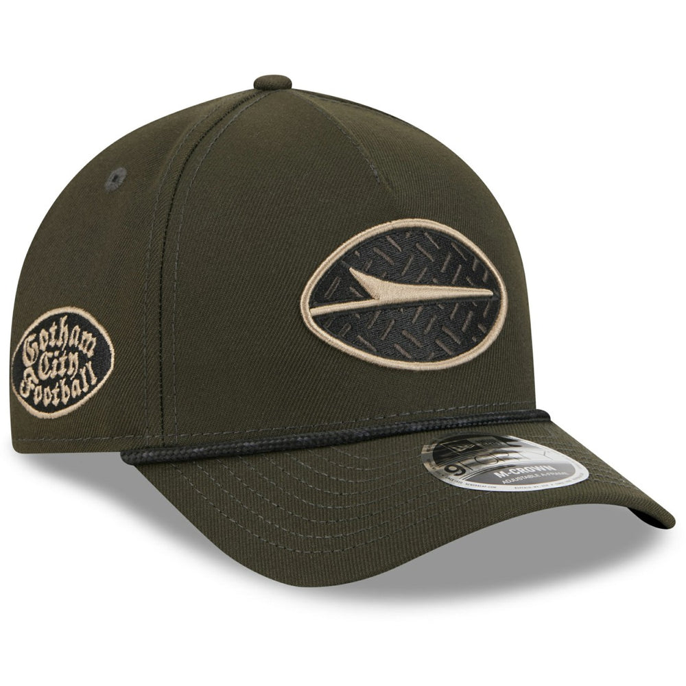New York Jets New Era 2025 Rivalries Collection Sideline A-Frame 9FORTY Adjustable Hat Gotham Green | NFL