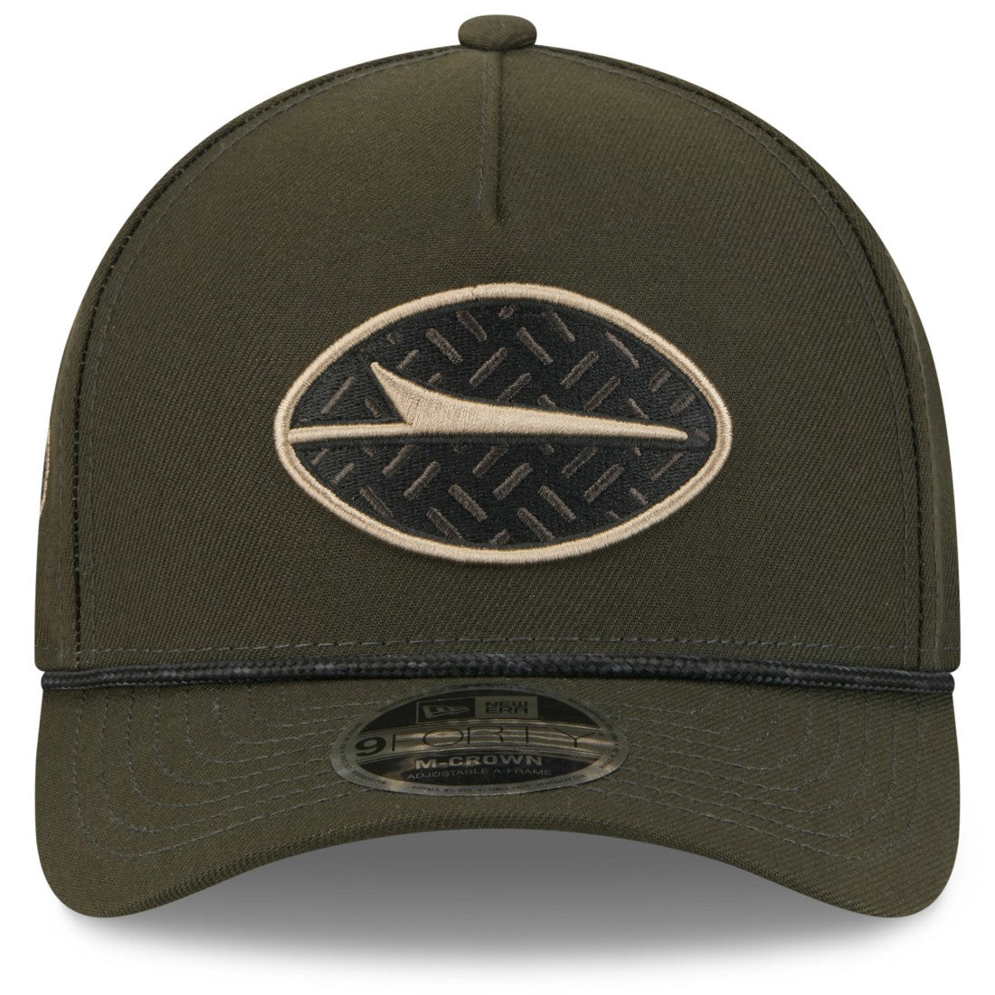 New York Jets New Era 2025 Rivalries Collection Sideline A-Frame 9FORTY Adjustable Hat Gotham Green | NFL