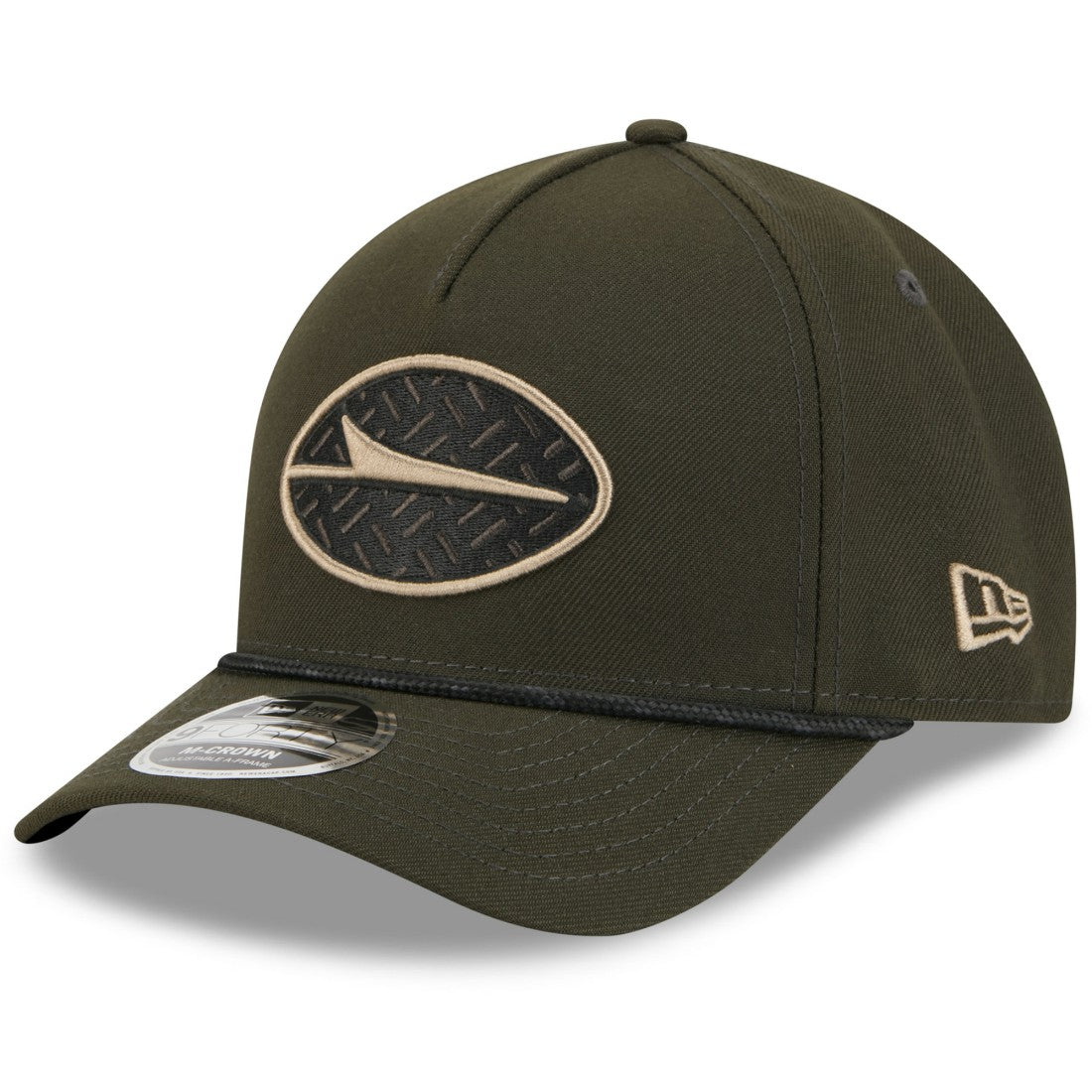 New York Jets New Era 2025 Rivalries Collection Sideline A-Frame 9FORTY Adjustable Hat Gotham Green | NFL