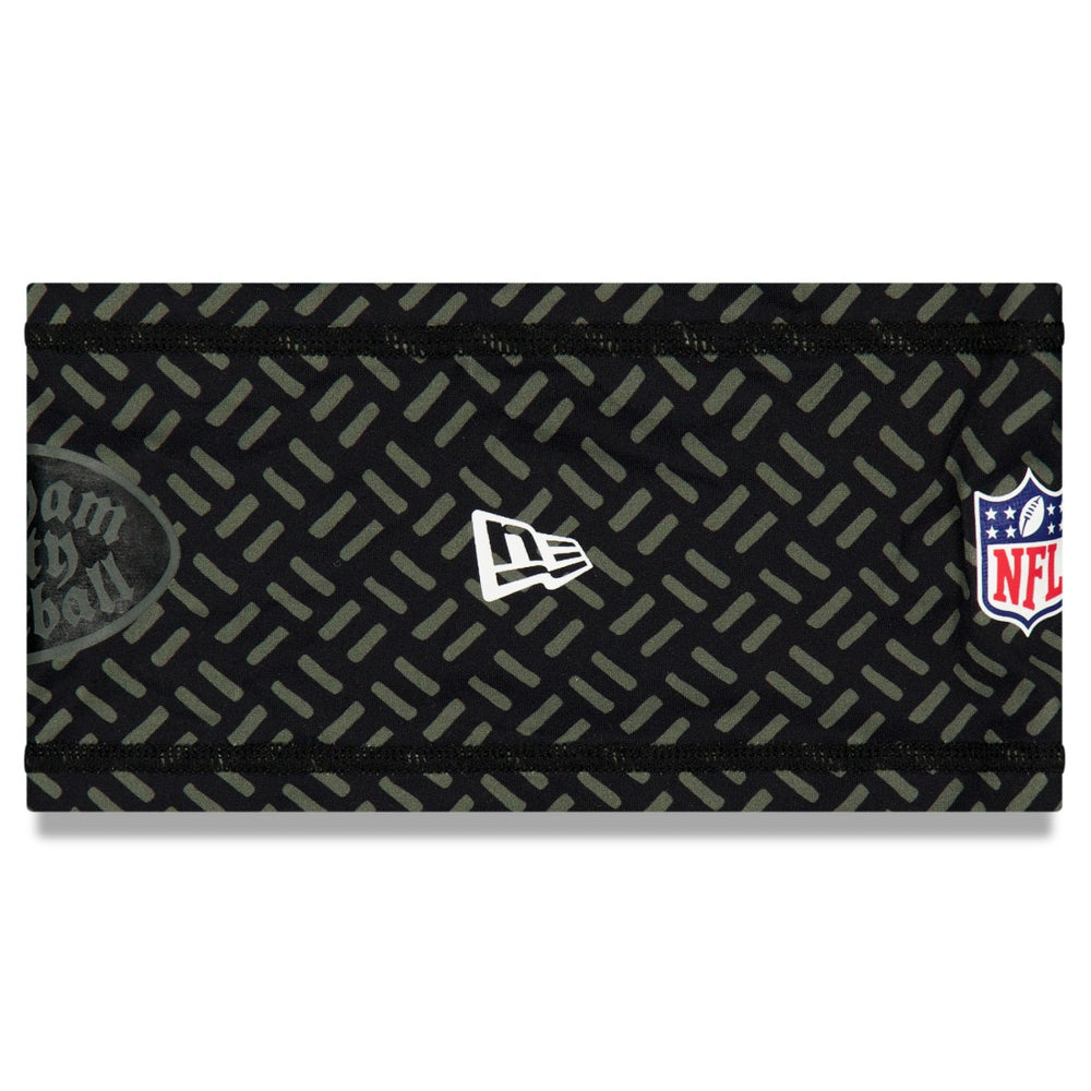 New York Jets New Era 2025 Rivalries Collection Sideline Headband Black | NFL