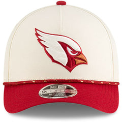 Arizona Cardinals New Era Youth 2025 Rivalries Collection 9FORTY A-Frame Adjustable Hat Natural | NFL