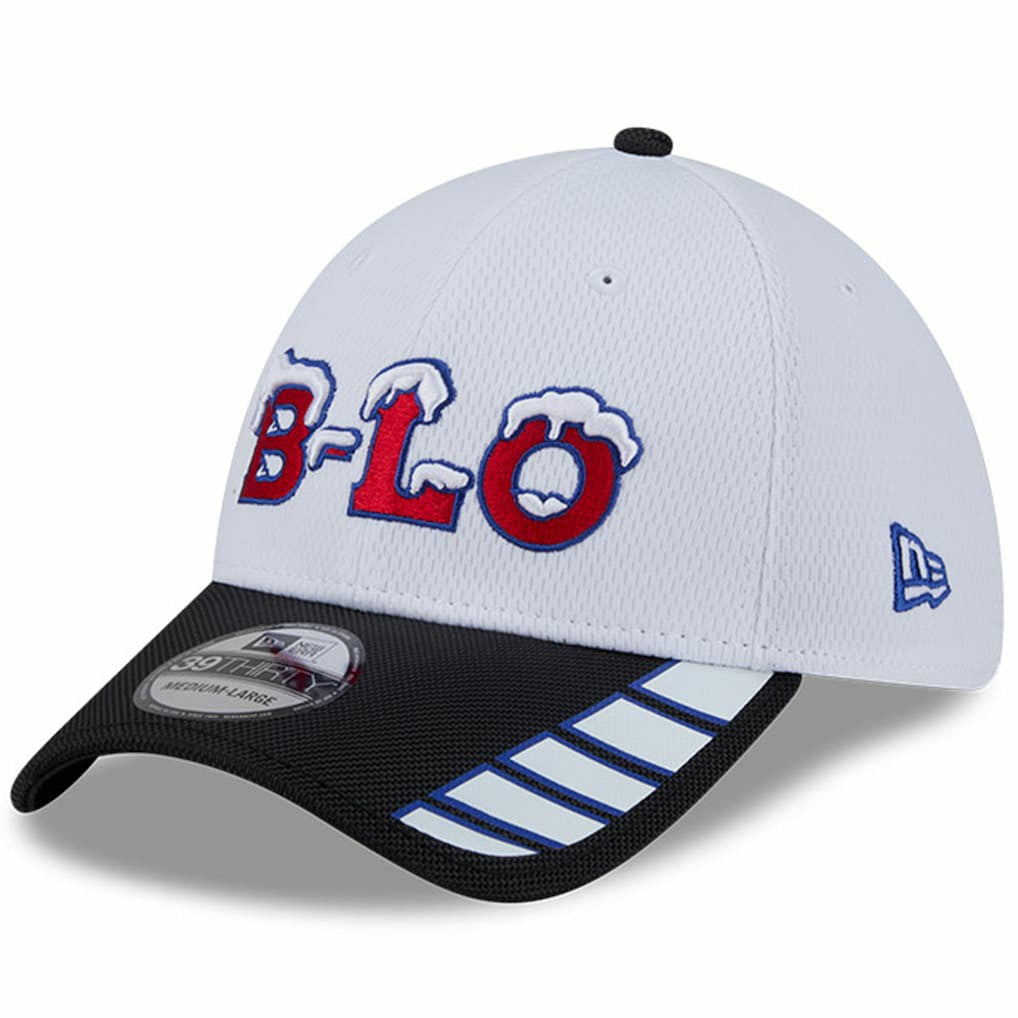 Buffalo Bills New Era 2025 Rivalries Collection Fan Pack 39THIRTY Flex Hat White | NFL