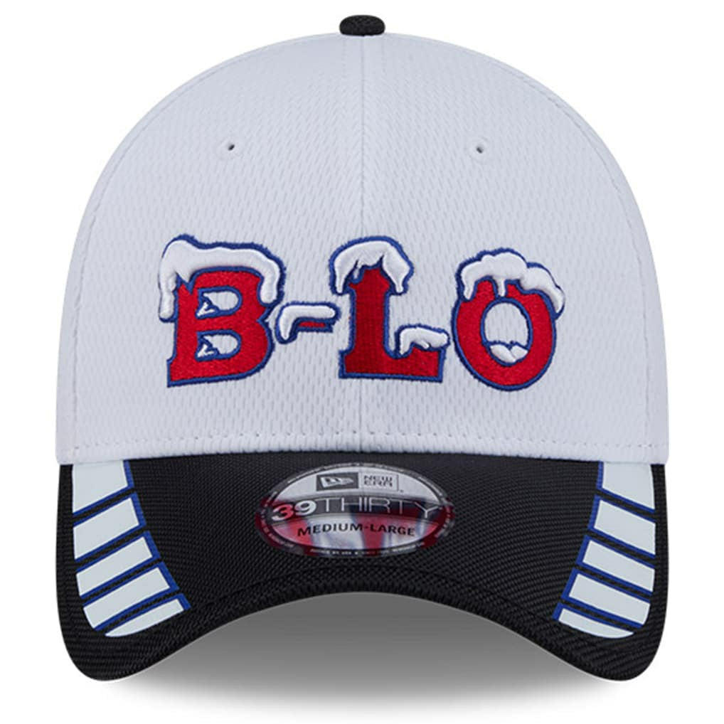 Buffalo Bills New Era 2025 Rivalries Collection Fan Pack 39THIRTY Flex Hat White | NFL