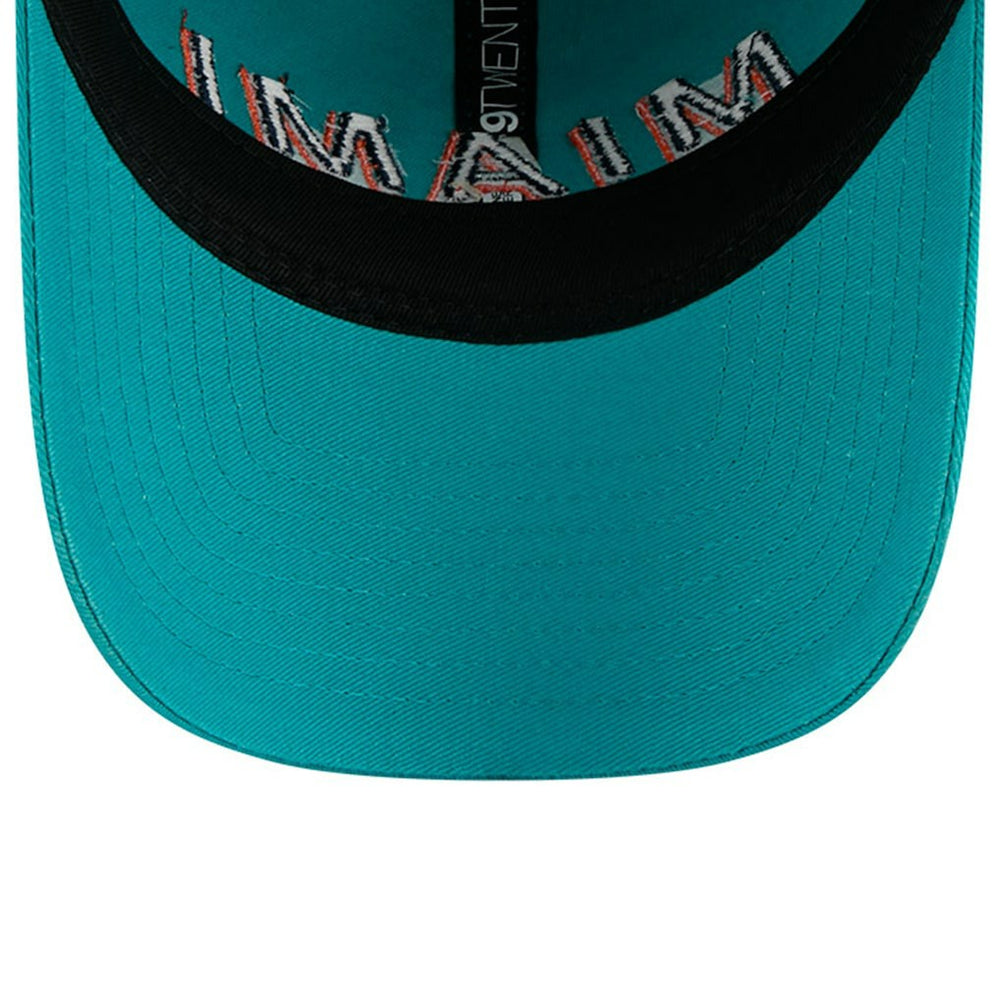 Miami Dolphins New Era 2025 Rivalries Collection Team 9TWENTY Adjustable Hat Aqua | NFL
