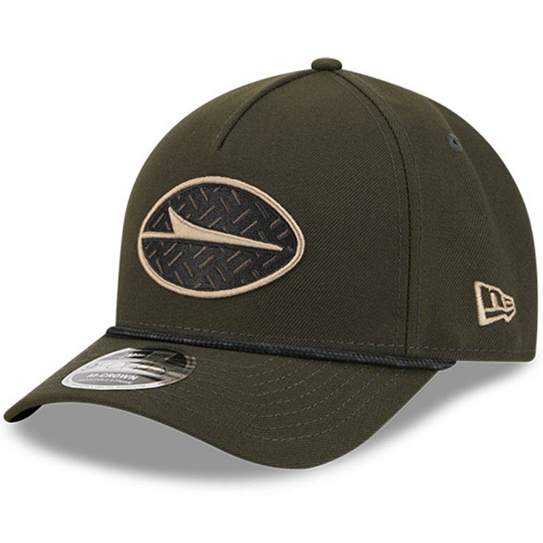 New York Jets New Era Youth 2025 Rivalries Collection 9FORTY A-Frame Adjustable Hat Gotham Green | NFL