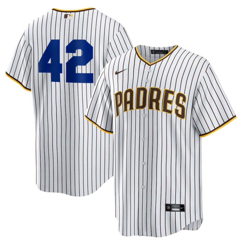San Diego Padres Nike Home  2025 Jackie Robinson Day Replica Jersey - MLB