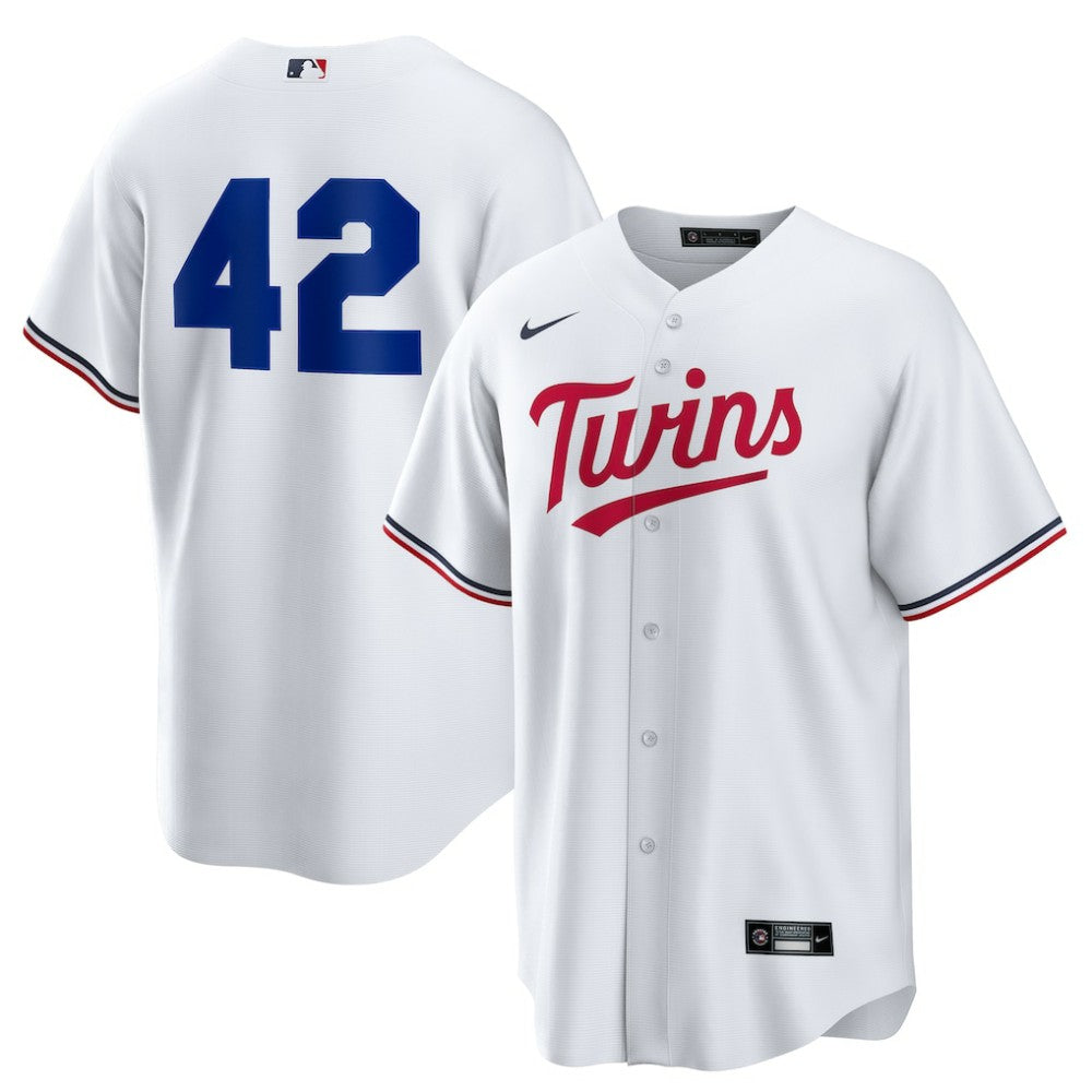 Minnesota Twins Nike Home  2025 Jackie Robinson Day Replica Jersey - MLB