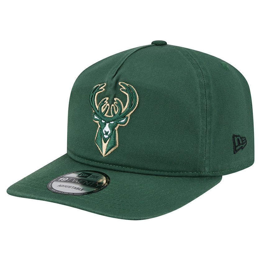 Milwaukee Bucks Cotton 19TWENTY Adjustable Hat Hunter Green - NBA