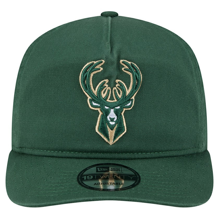Milwaukee Bucks Cotton 19TWENTY Adjustable Hat Hunter Green - NBA