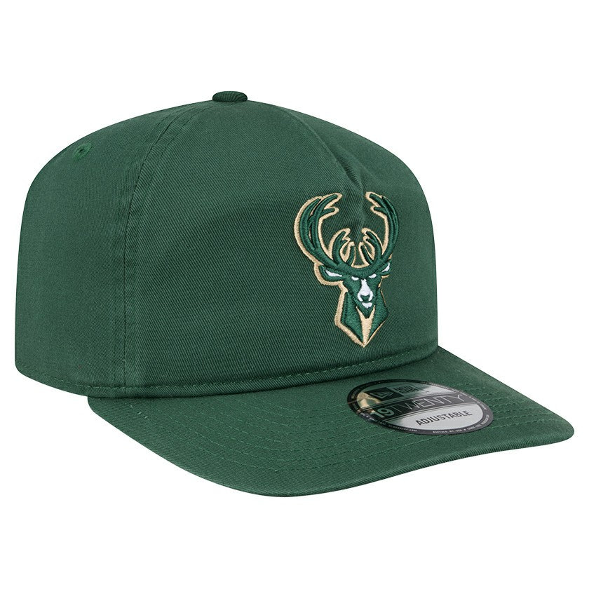 Milwaukee Bucks Cotton 19TWENTY Adjustable Hat Hunter Green - NBA