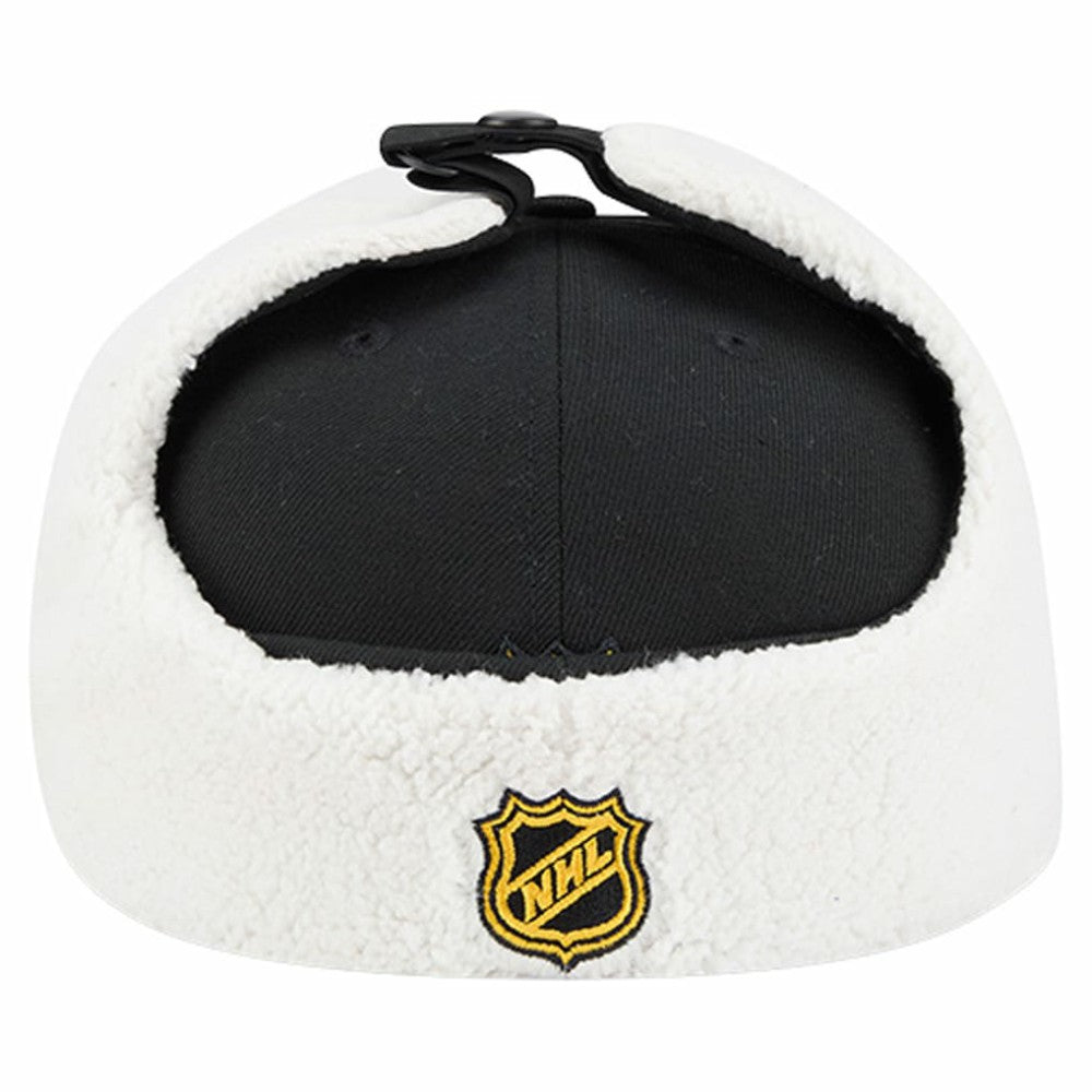 Boston Bruins New Era Injection Dog Ear Classic Fitted Hat - Black - NHL