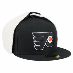 Philadelphia Flyers New Era Injection Dog Ear Classic Fitted Hat - Black - NHL