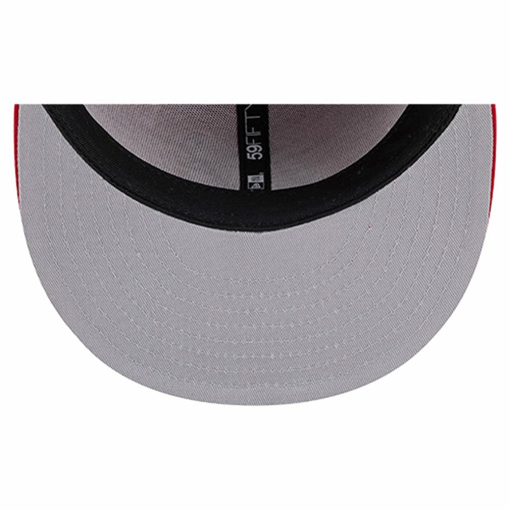New Jersey Devils New Era Injection Dog Ear Classic Fitted Hat - Red - NHL