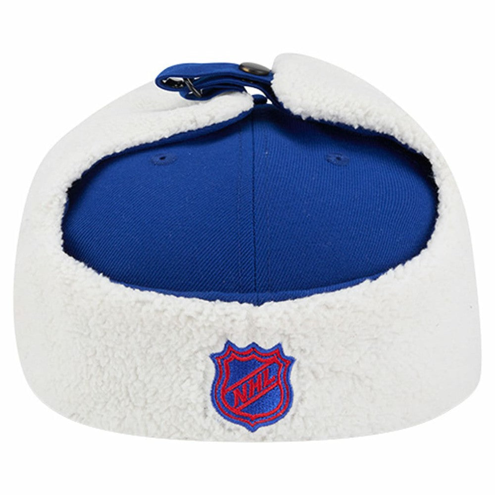 New York Rangers New Era Injection Dog Ear Classic Fitted Hat - Blue - NHL