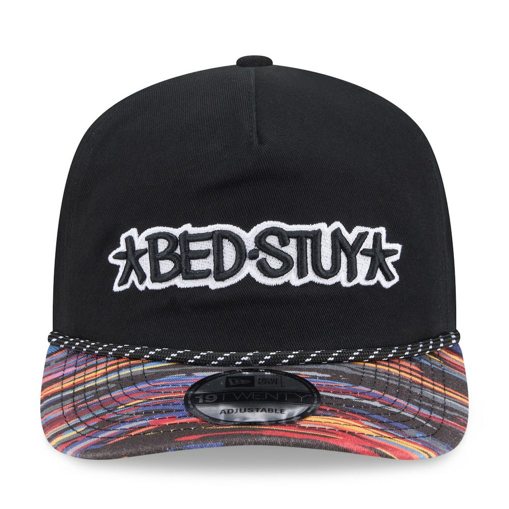 Brooklyn Nets 2025/26 City Edition 19TWENTY Adjustable Hat Black - NBA