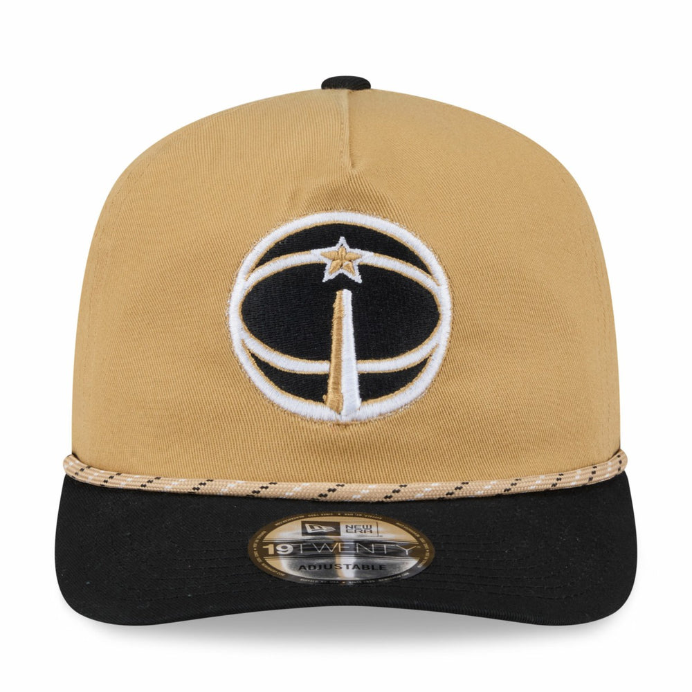 Washington Wizards 2025/26 City Edition 19TWENTY Adjustable Hat Gold/Black - NBA