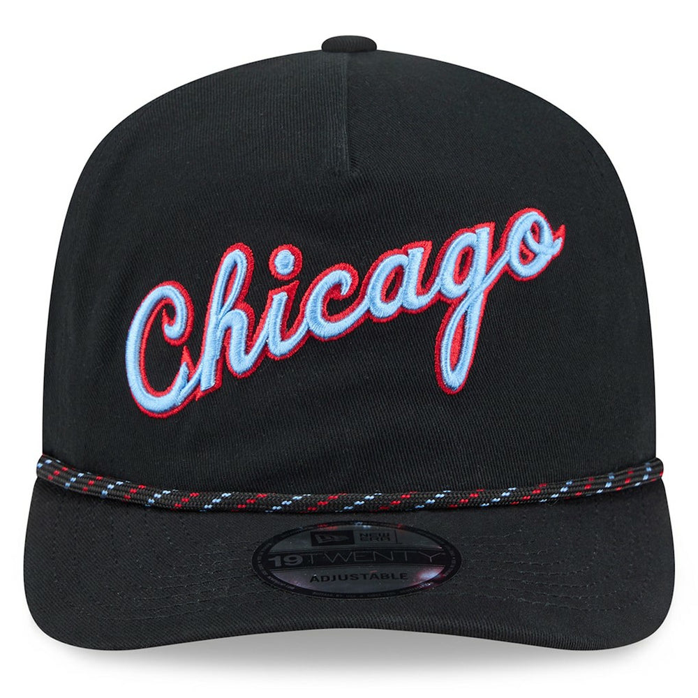 Chicago Bulls 2025/26 City Edition 19TWENTY Adjustable Hat Black - NBA
