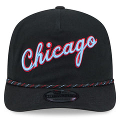 Chicago Bulls 2025/26 City Edition 19TWENTY Adjustable Hat Black - NBA