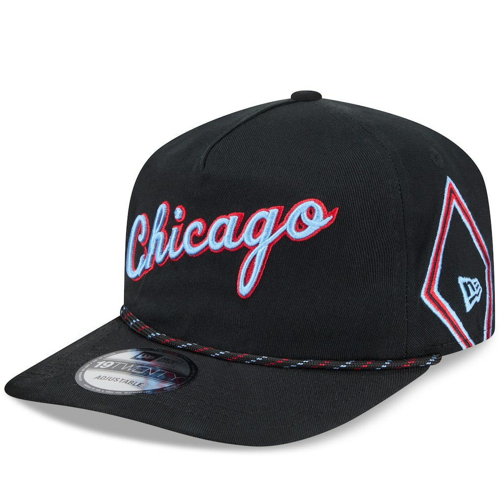 Chicago Bulls 2025/26 City Edition 19TWENTY Adjustable Hat Black - NBA