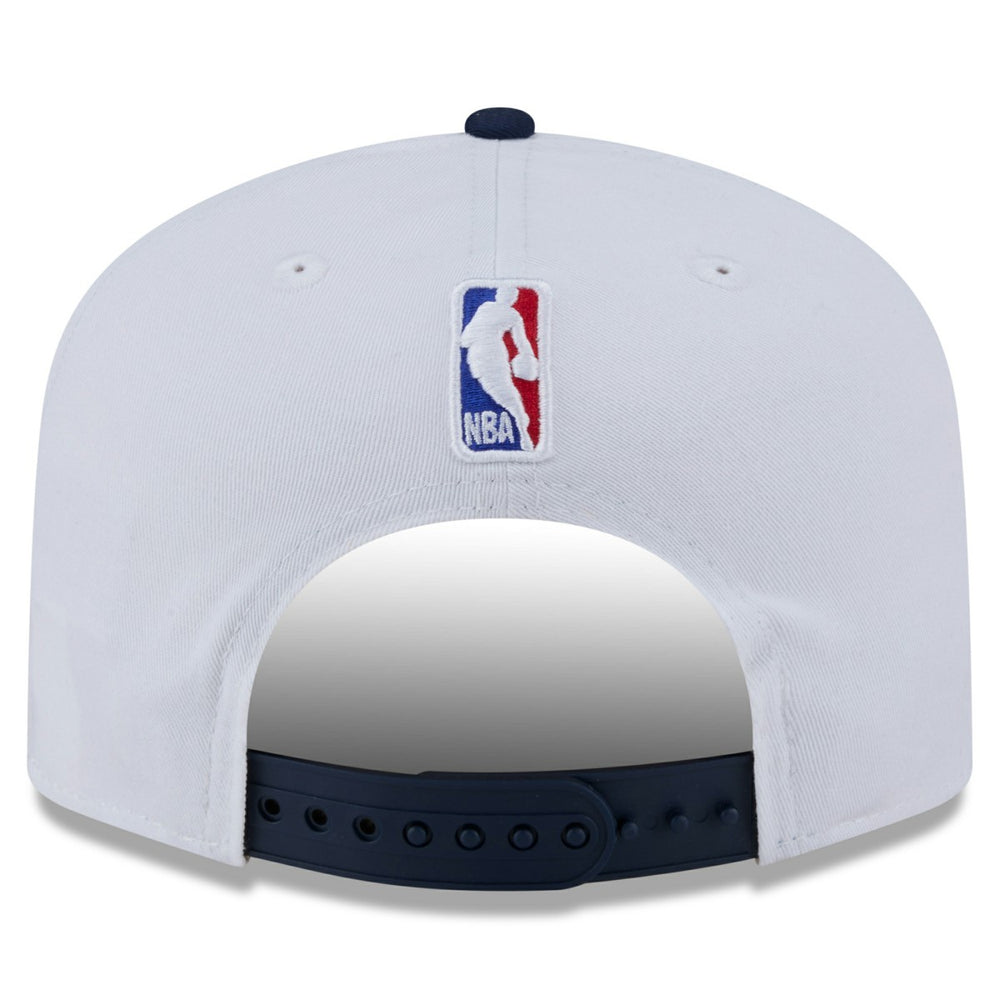 Memphis Grizzlies 2025/26 City Edition 19TWENTY Adjustable Hat White/Navy - NBA