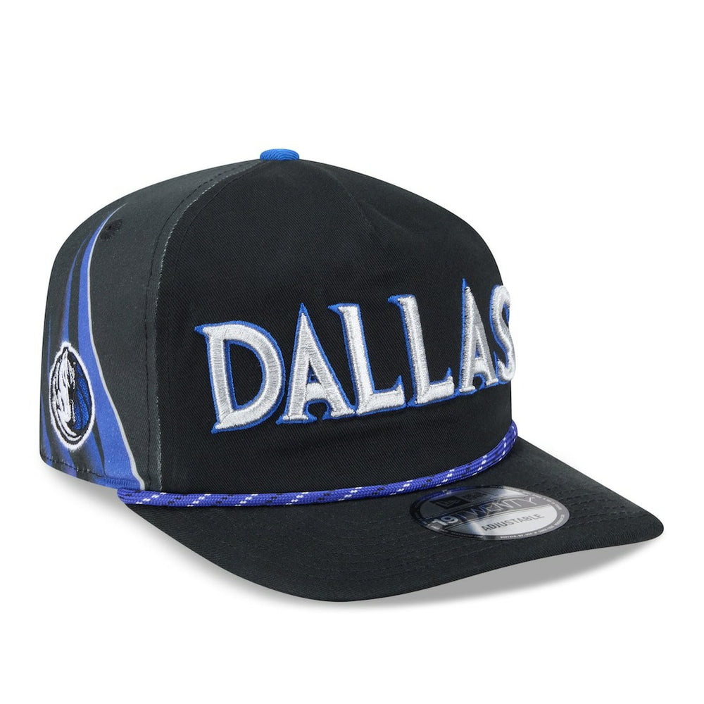 Dallas Mavericks 2025/26 City Edition 19TWENTY Adjustable Hat Black - NBA