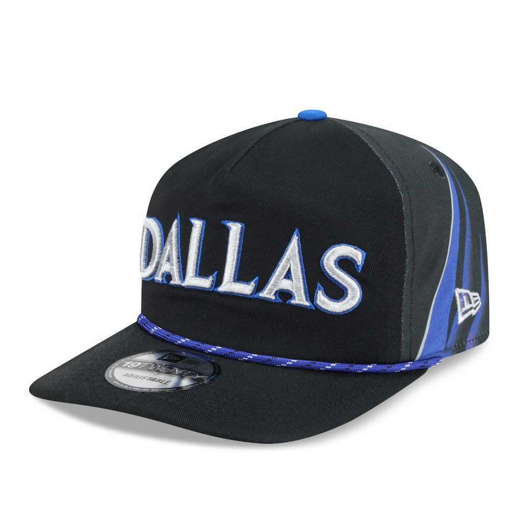 Dallas Mavericks 2025/26 City Edition 19TWENTY Adjustable Hat Black - NBA
