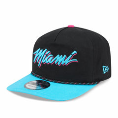 Miami Heat 2025/26 City Edition 19TWENTY Adjustable Hat Black/Turquoise - NBA