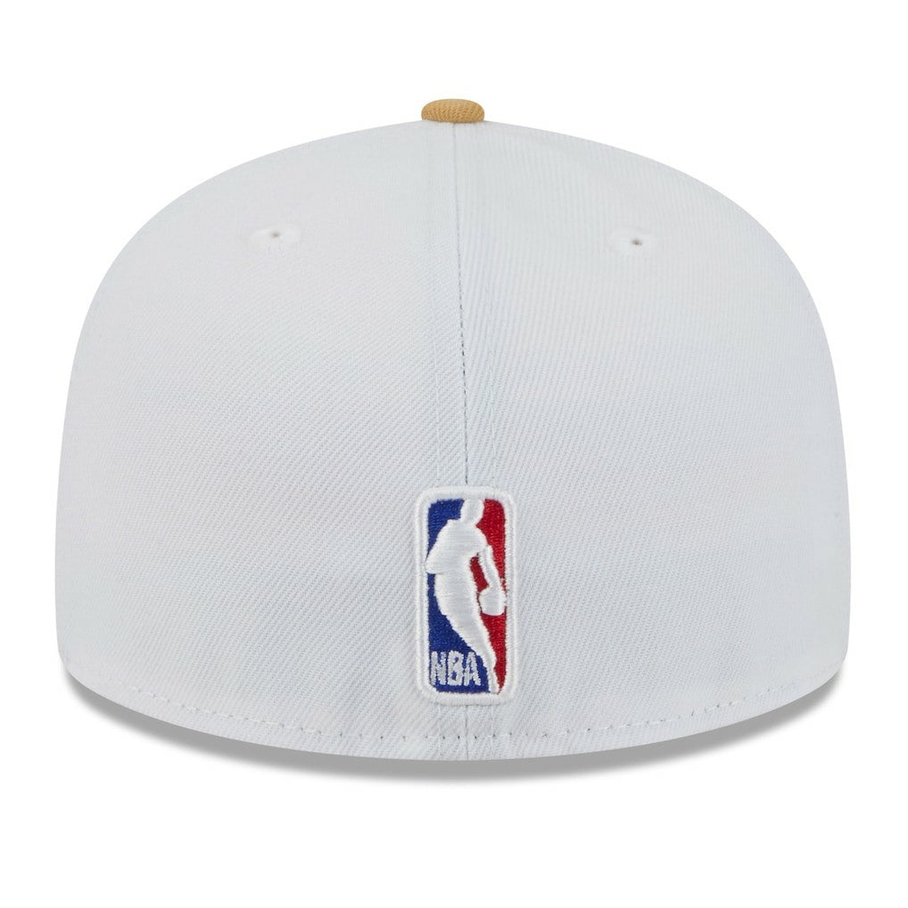 Boston Celtics 2025/26 City Edition 59FIFTY Fitted Hat White/Gold - NBA