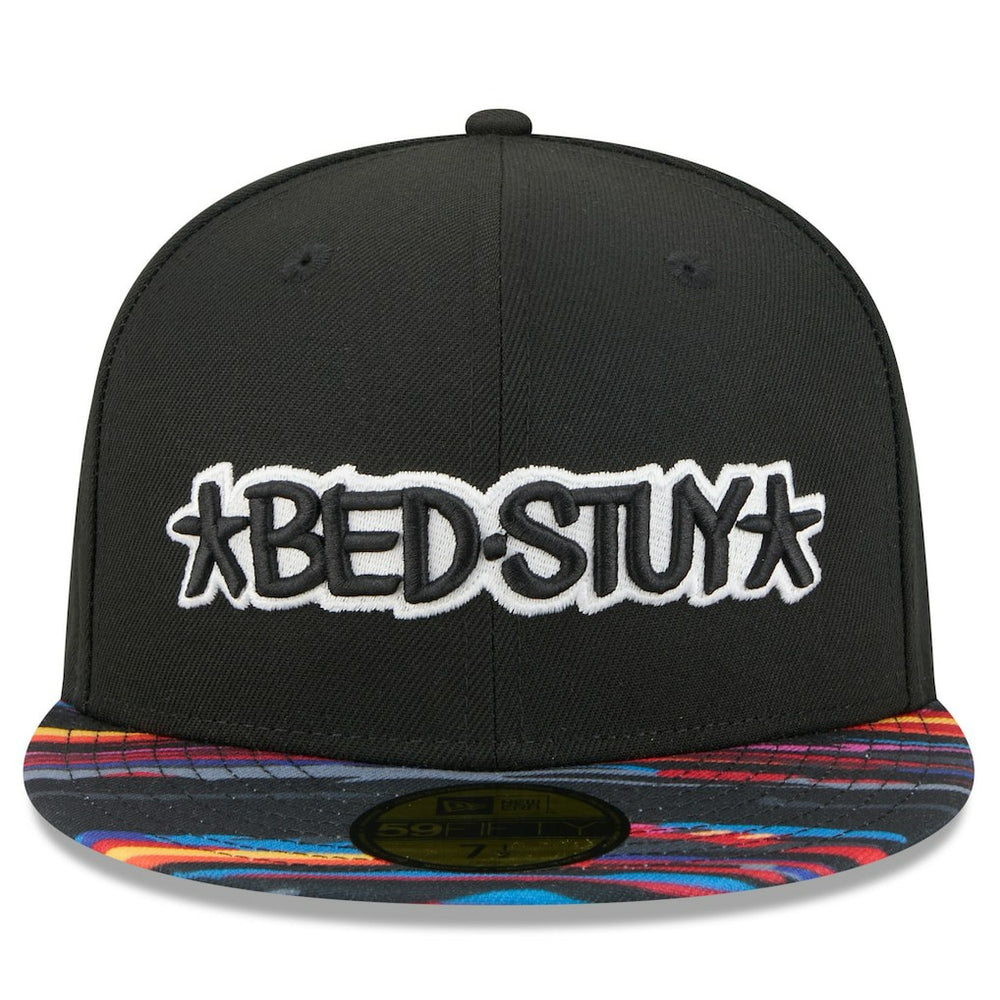 Brooklyn Nets 2025/26 City Edition 59FIFTY Fitted Hat Black - NBA