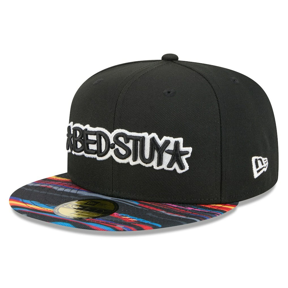 Brooklyn Nets 2025/26 City Edition 59FIFTY Fitted Hat Black - NBA