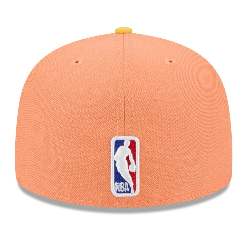 Cleveland Cavaliers 2025/26 City Edition 59FIFTY Fitted Hat Orange - NBA
