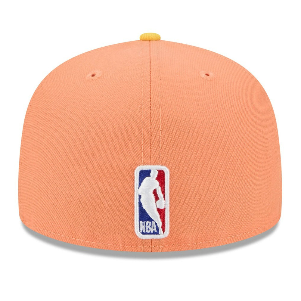 Cleveland Cavaliers 2025/26 City Edition 59FIFTY Fitted Hat Orange - NBA
