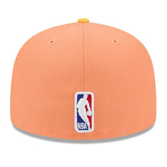 Cleveland Cavaliers 2025/26 City Edition 59FIFTY Fitted Hat Orange - NBA