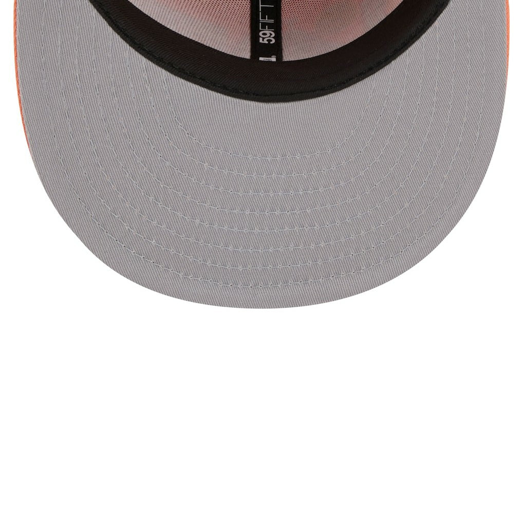 Cleveland Cavaliers 2025/26 City Edition 59FIFTY Fitted Hat Orange - NBA