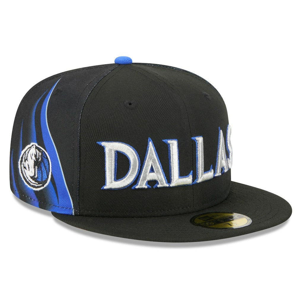 Dallas Mavericks 2025/26 City Edition 59FIFTY Fitted Hat Black - NBA